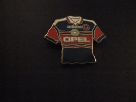 Opel sponsor Bayern München ( 1989 -2003) Adidas shirt